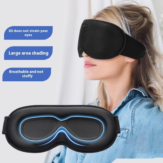 Bluetooth Big Eye Socket 3D Sleeping Eye Mask Business Trip.