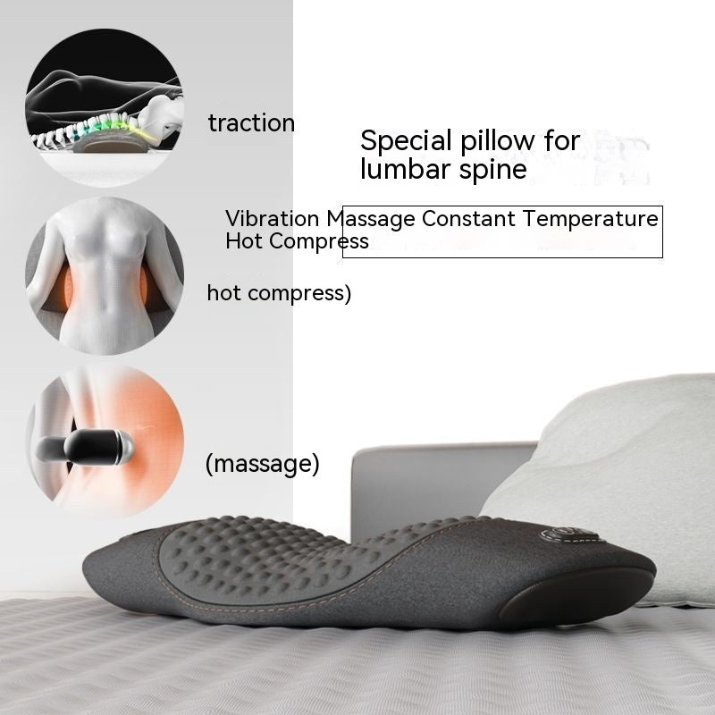Bed Sleeping Waist Support Massage Fantastic Heating Product Cushion.